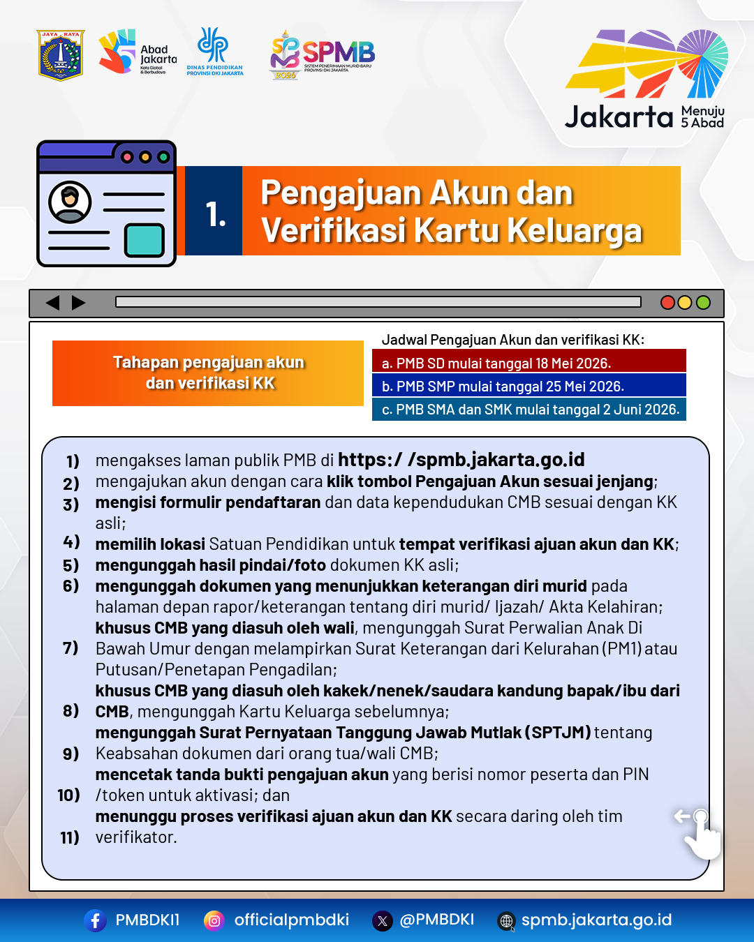 Pengajuan Akun